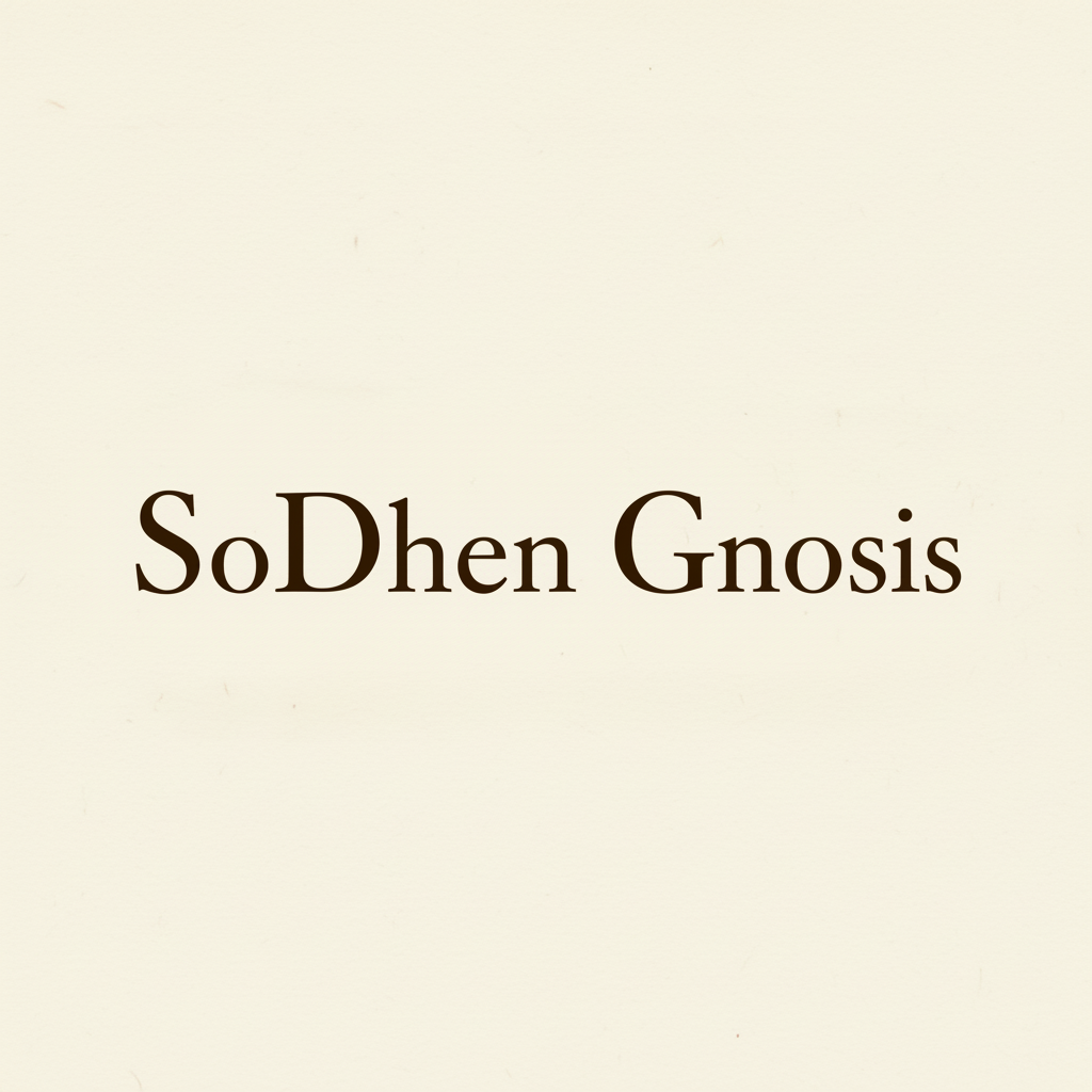 SoDhen Gnosis wordmark