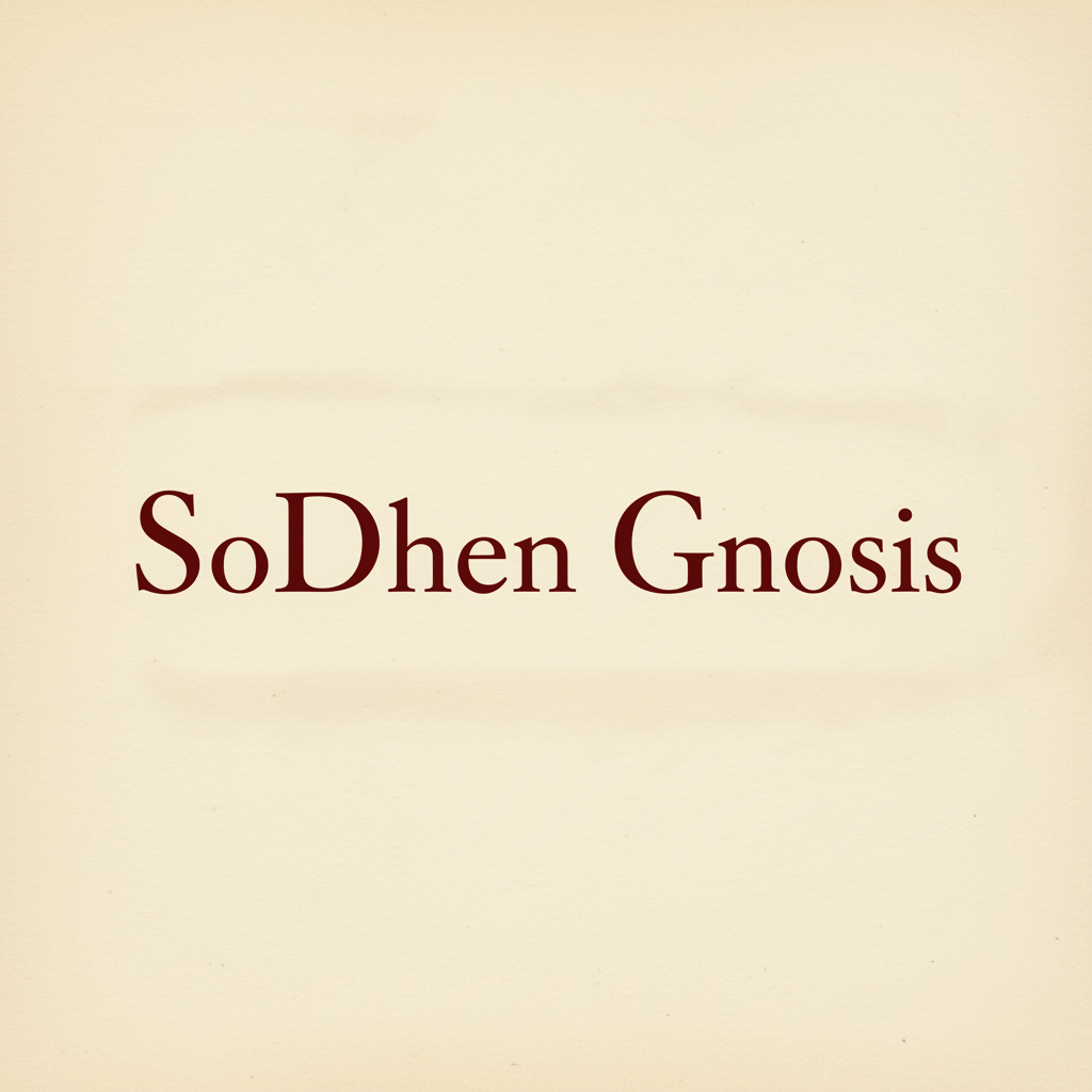 SoDhen Gnosis wordmark